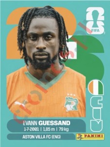 CIV19 Evann Guessand – FIFA World Cup 2026 Panini