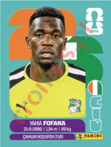 CIV2 Yahia Fofana – FIFA World Cup 2026 Panini