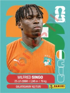 CIV4 Wilfried Singo – FIFA World Cup 2026 Panini