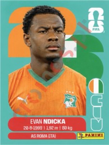 CIV6 Evan Ndicka – FIFA World Cup 2026 Panini