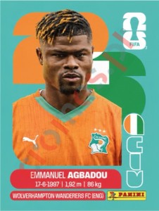 CIV8 Emmanuel Agbadou – FIFA World Cup 2026 Panini