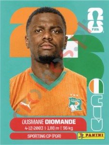 CIV9 Ousmane Diomande – FIFA World Cup 2026 Panini