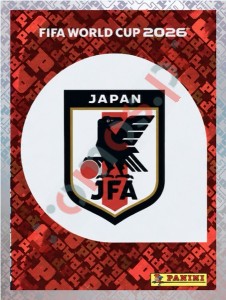 JPN1 Emblem – FIFA World Cup 2026 Panini