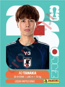 JPN10 Ao Tanaka – FIFA World Cup 2026 Panini