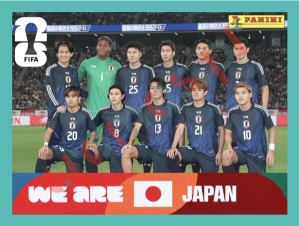 JPN13 Team Photo – FIFA World Cup 2026 Panini