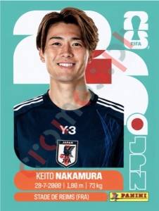 JPN15 Keito Nakamura – FIFA World Cup 2026 Panini