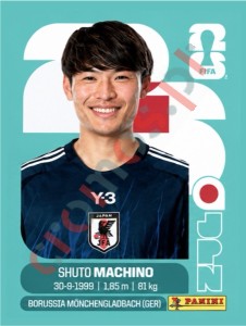 JPN17 Shuto Machino – FIFA World Cup 2026 Panini