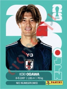 JPN19 Koki Ogawa – FIFA World Cup 2026 Panini