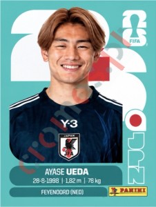 JPN20 Ayase Ueda – FIFA World Cup 2026 Panini