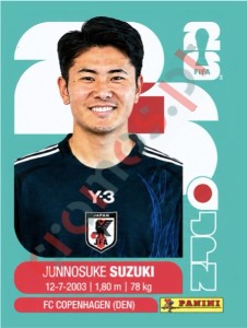 JPN5 Junnosuke Suzuki – FIFA World Cup 2026 Panini