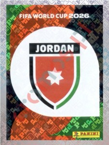 JOR1 Emblem – FIFA World Cup 2026 Panini