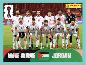 JOR13 Team Photo – FIFA World Cup 2026 Panini