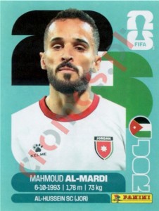 JOR17 Mahmoud Al-Mardi – FIFA World Cup 2026 Panini