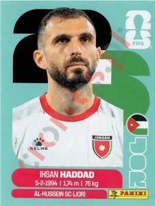 JOR3 Ihsan Haddad – FIFA World Cup 2026 Panini