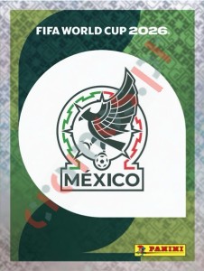 MEX1 Emblem – FIFA World Cup 2026 Panini