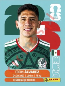 MEX10 Edson Alvarez – FIFA World Cup 2026 Panini