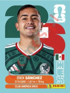 MEX14 Érick Sánchez – FIFA World Cup 2026 Panini