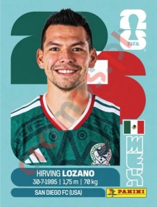 MEX15 Hirving Lozano – FIFA World Cup 2026 Panini