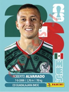 MEX19 Roberto Alvarado – FIFA World Cup 2026 Panini