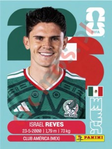 MEX7 Israel Reyes – FIFA World Cup 2026 Panini