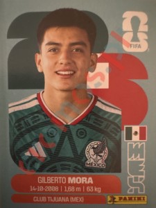 MEX8x Gilberto Mora – FIFA World Cup 2026 Panini