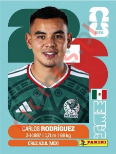MEX9 Carlos Rodriguez – FIFA World Cup 2026 Panini