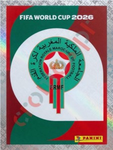 MAR1 Emblem – FIFA World Cup 2026 Panini