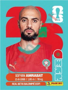 MAR10 Sofyan Amrabat – FIFA World Cup 2026 Panini