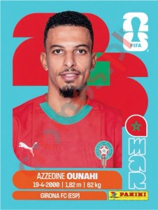 MAR11 Azzedine Ounahi – FIFA World Cup 2026 Panini