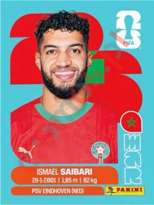 MAR15 Ismael Saibari – FIFA World Cup 2026 Panini