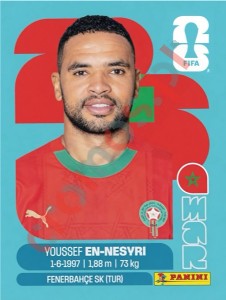 MAR16 Youssef En-Nesyri – FIFA World Cup 2026 Panini
