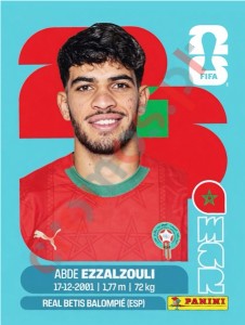 MAR17 Abde Ezzalzouli – FIFA World Cup 2026 Panini