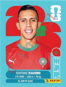 MAR18 Soufiane Rahimi – FIFA World Cup 2026 Panini
