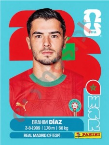 MAR19 Brahim Diaz – FIFA World Cup 2026 Panini