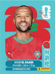 MAR20 Ayoub El Kaabi – FIFA World Cup 2026 Panini