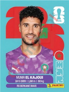 MAR3 Munir El Kajoui – FIFA World Cup 2026 Panini