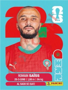 MAR7 Roman Saiss – FIFA World Cup 2026 Panini