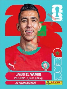 MAR8 Jawad El Yamio – FIFA World Cup 2026 Panini
