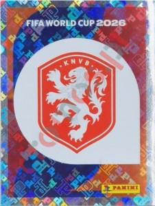 NED1 Emblem – FIFA World Cup 2026 Panini