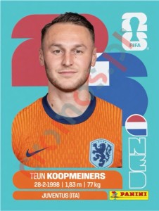 NED12 Teun Koopmeiners – FIFA World Cup 2026 Panini
