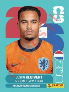 NED16 Justin Kluivert – FIFA World Cup 2026 Panini