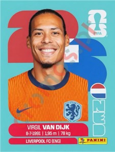 NED3 Virgil Van Dijk – FIFA World Cup 2026 Panini