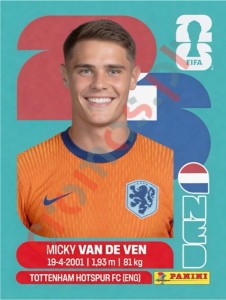 NED4 Micky van de Ven – FIFA World Cup 2026 Panini
