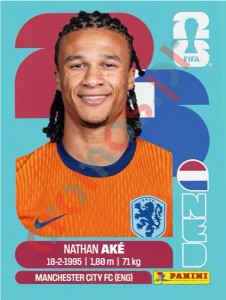 NED7 Nathan Aké – FIFA World Cup 2026 Panini