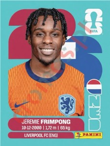 NED8 Jereme Frimpong – FIFA World Cup 2026 Panini
