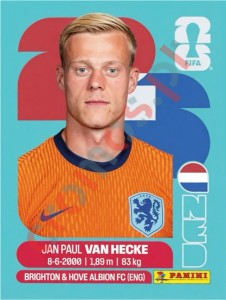 NED9 Jan Paul van Hecke – FIFA World Cup 2026 Panini