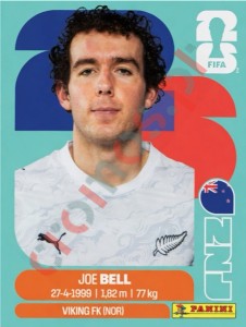 NZL10 Joe Bell – FIFA World Cup 2026 Panini
