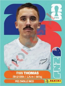 NZL12 Ryan Thomas – FIFA World Cup 2026 Panini