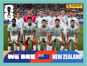 NZL13 Team Photo – FIFA World Cup 2026 Panini