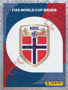 NOR1 Emblem – FIFA World Cup 2026 Panini